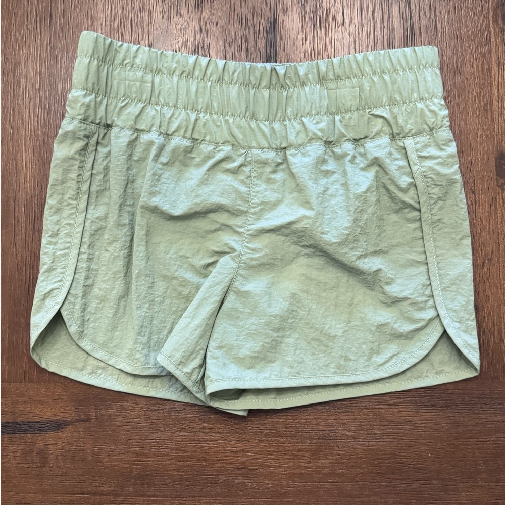 GB girls Muted Green Athletic Shorts - Size 5